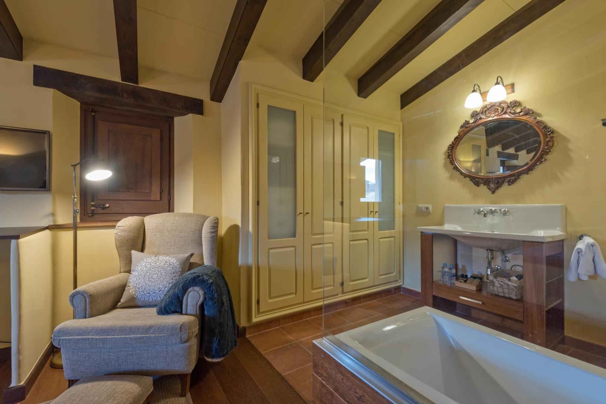 Hotel Cal Sastre Santa Pau Rum bild
