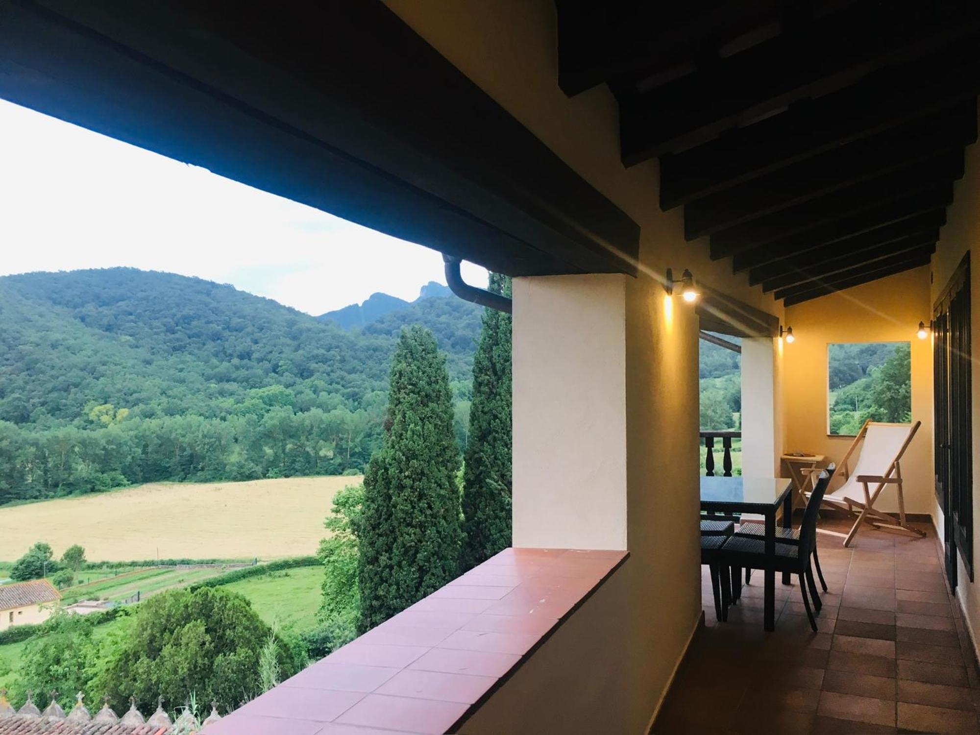 Hotel Cal Sastre Santa Pau Exteriör bild